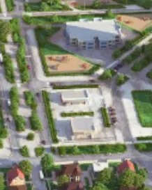 Благоустроенная территория