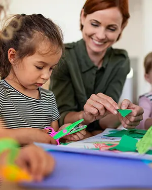 Детский сад во дворе
