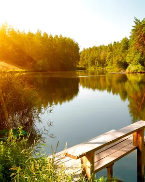 Река в пешей доступности