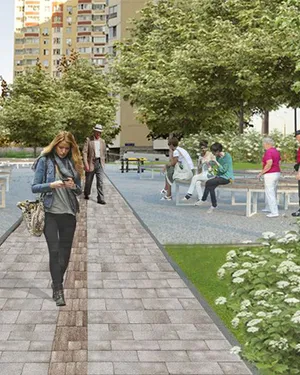 Благоустроенная зона отдыха