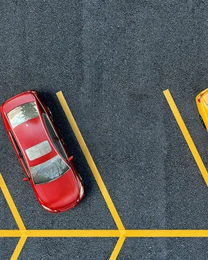 Наземный паркинг на территории ЖК