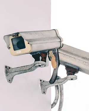 Видеонаблюдение на территории комплекса