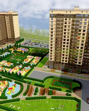 Низкая плотность застройки